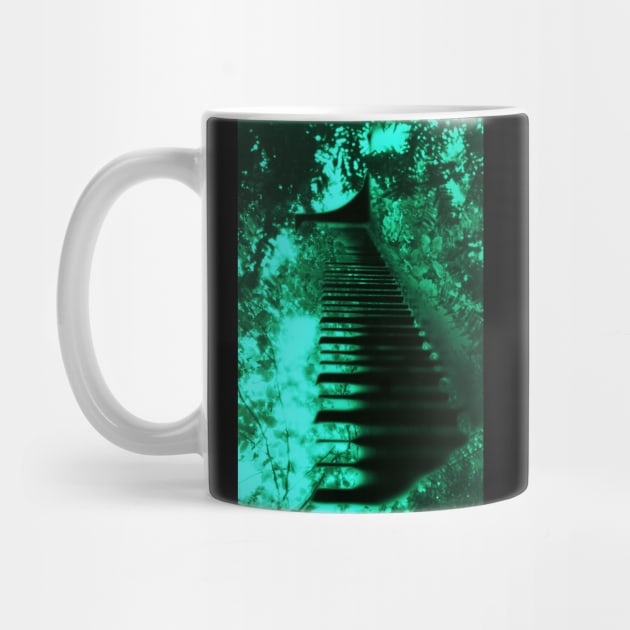 Piano in the Trees (green) by Voice0Reason